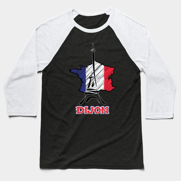 DIJON City Baseball T-Shirt by WE BOUGHT ZOO